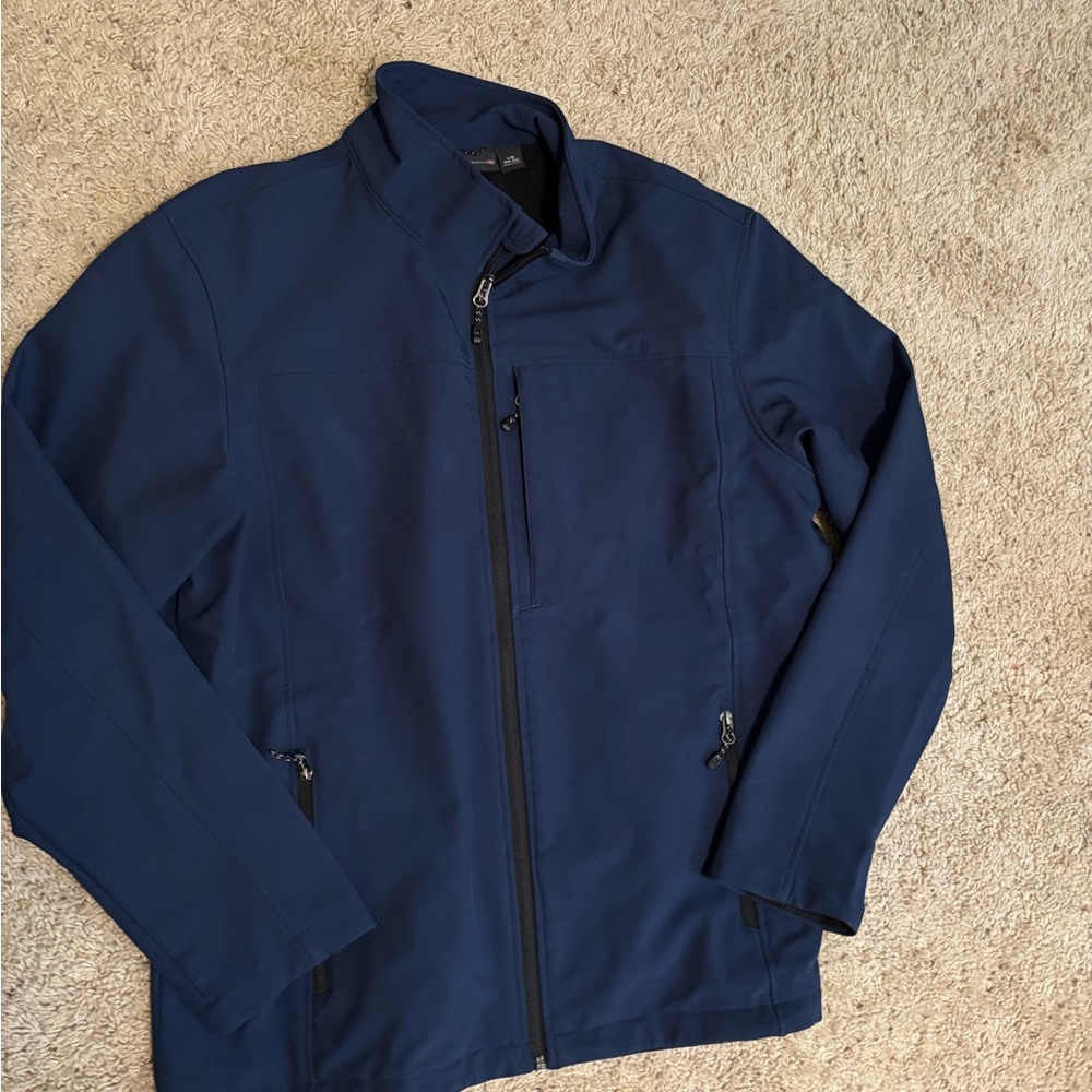 Swiss Tech Men's Navy Windbreaker Jacket